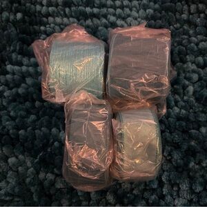 Turquoise teal 2.5” and 1.5” wired ribbons new wreaths bouquets baskets 3-5 yard